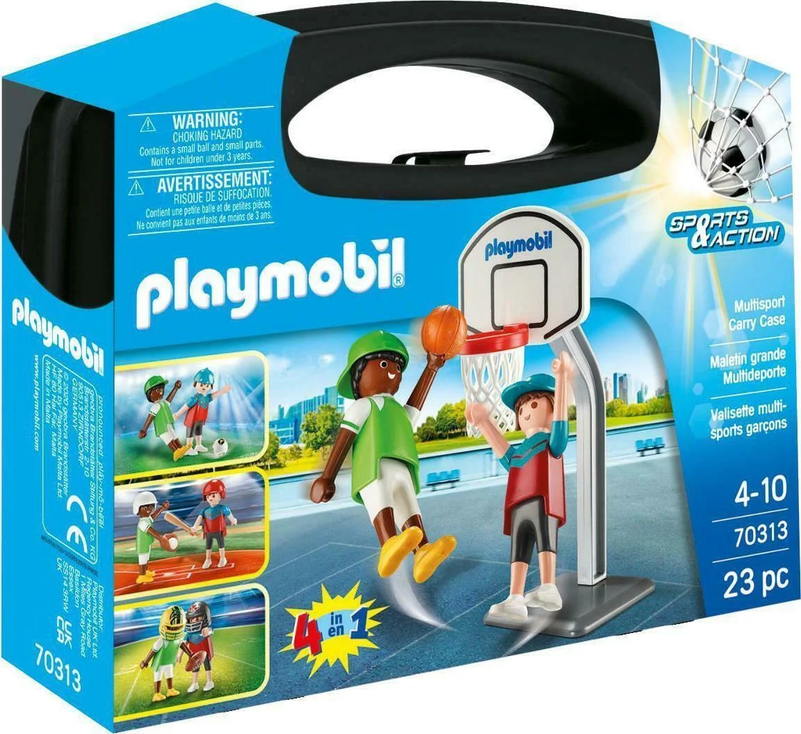 Φωτογραφία προϊόντος: Playmobil Σετ Sports +#038; Action: Maxi Βαλιτσάκι Multisport