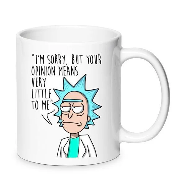 Φωτογραφία προϊόντος: Rick and Morty mug Ρικ και Μόρτι κούπα no1 κεραμική 330ml