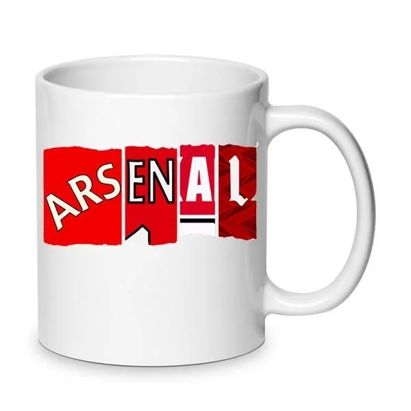Φωτογραφία προϊόντος: Κούπα Arsenal κεραμική 330ml λευκή no3