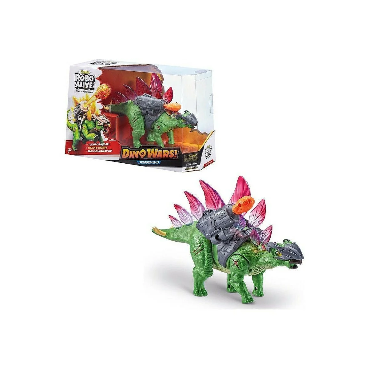 Φωτογραφία προϊόντος: Zuru Robo Alive Dino Wars Stegosaurus
