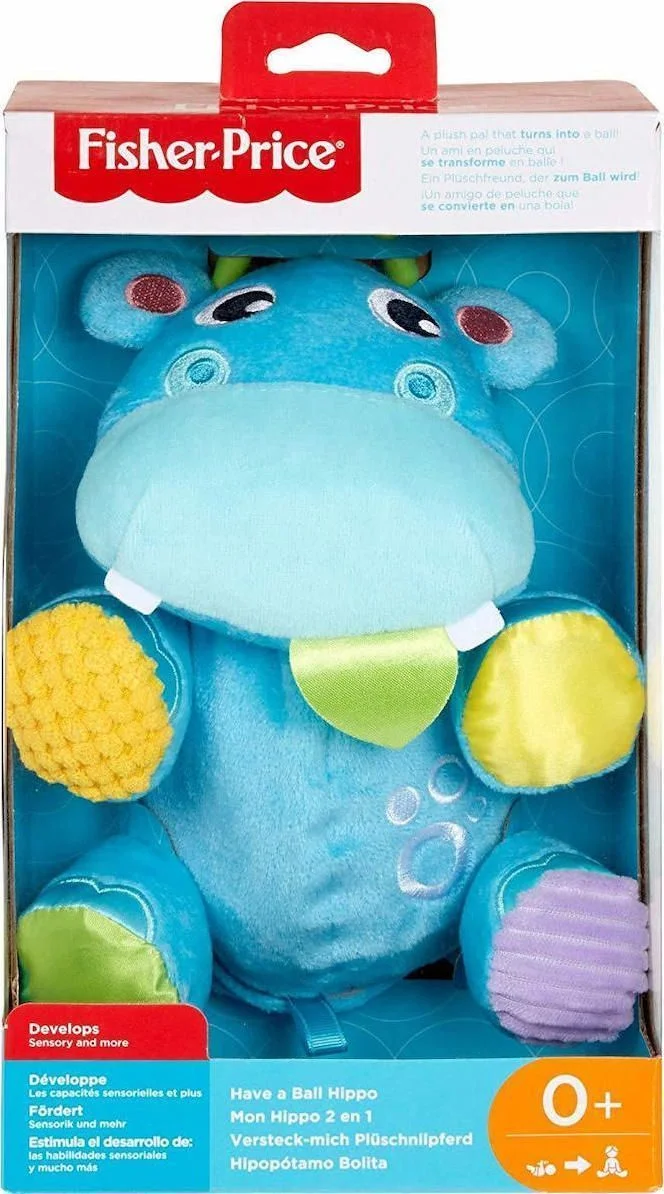 Φωτογραφία προϊόντος: Fisher Price Have a Ball Hippo Μαλακό Ιπποποταμάκι-Μπαλίτσα