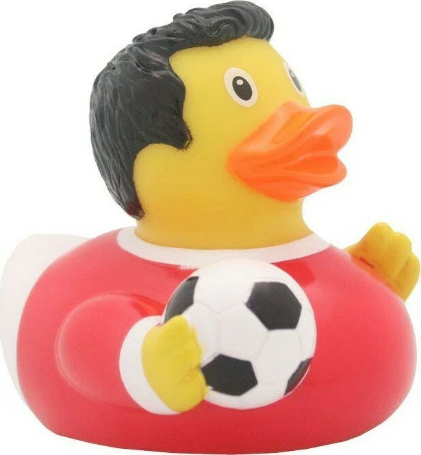 Φωτογραφία προϊόντος: Football Player Duck Red Ποδοσφαιριστής Παπάκι