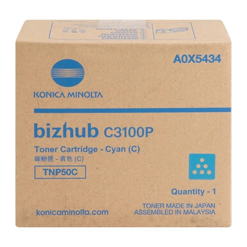 Φωτογραφία προϊόντος: OEM Konica Minolta TNP-50C Cyan Toner Bizhub C3100P