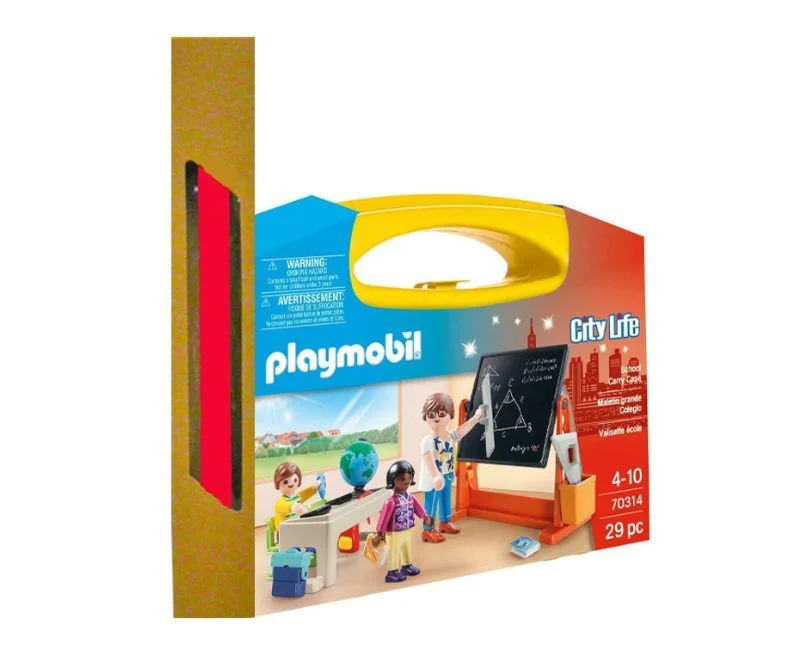 Φωτογραφία προϊόντος: Playmobil City Life: Maxi Βαλιτσάκι Σχολική Τάξη και Δώρο Λαμπάδα