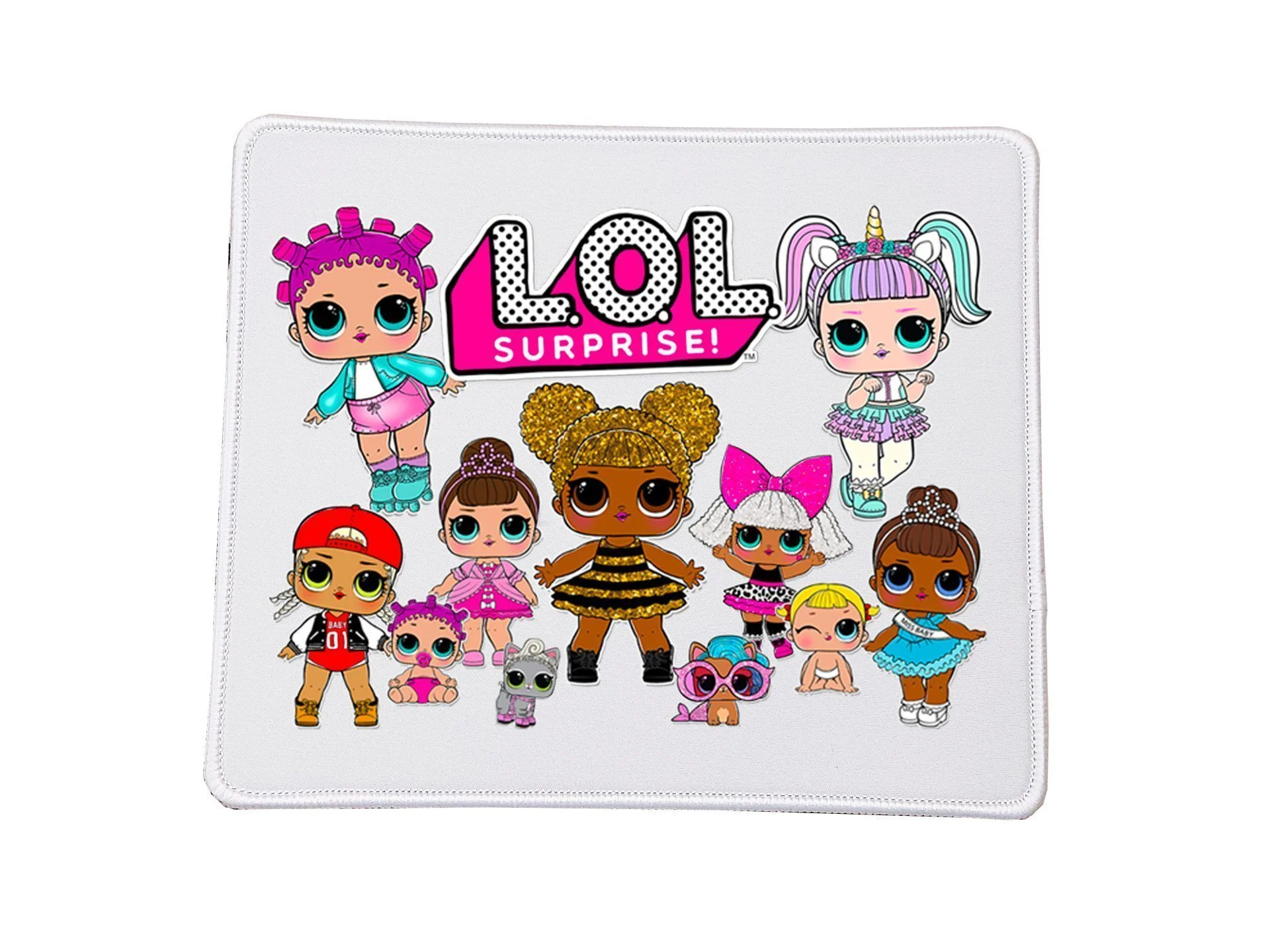 Φωτογραφία προϊόντος: Mousepad LOL Surprise no5 Βάση για το ποντίκι Ορθογώνιο 23x20cm Ποιοτικού υλικού αντοχής