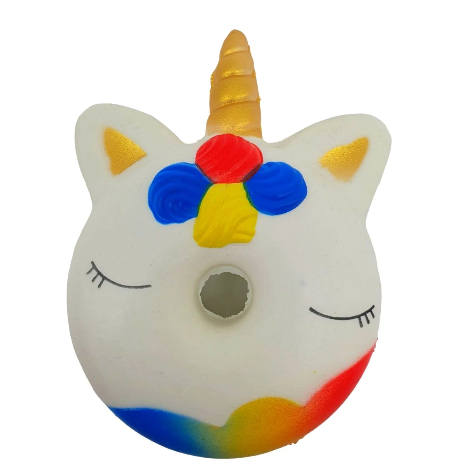 Φωτογραφία προϊόντος: Squishy λευκό donut unicorn Αυθεντικό Μαξιλαράκι Ζουληχτό Παιχνίδι