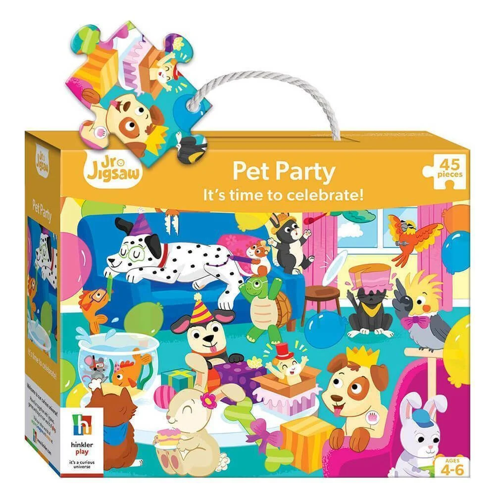 Φωτογραφία προϊόντος: Παιδικό Puzzle Party Κατοικίδιων 45pcs για 4+ Ετών Hinkler