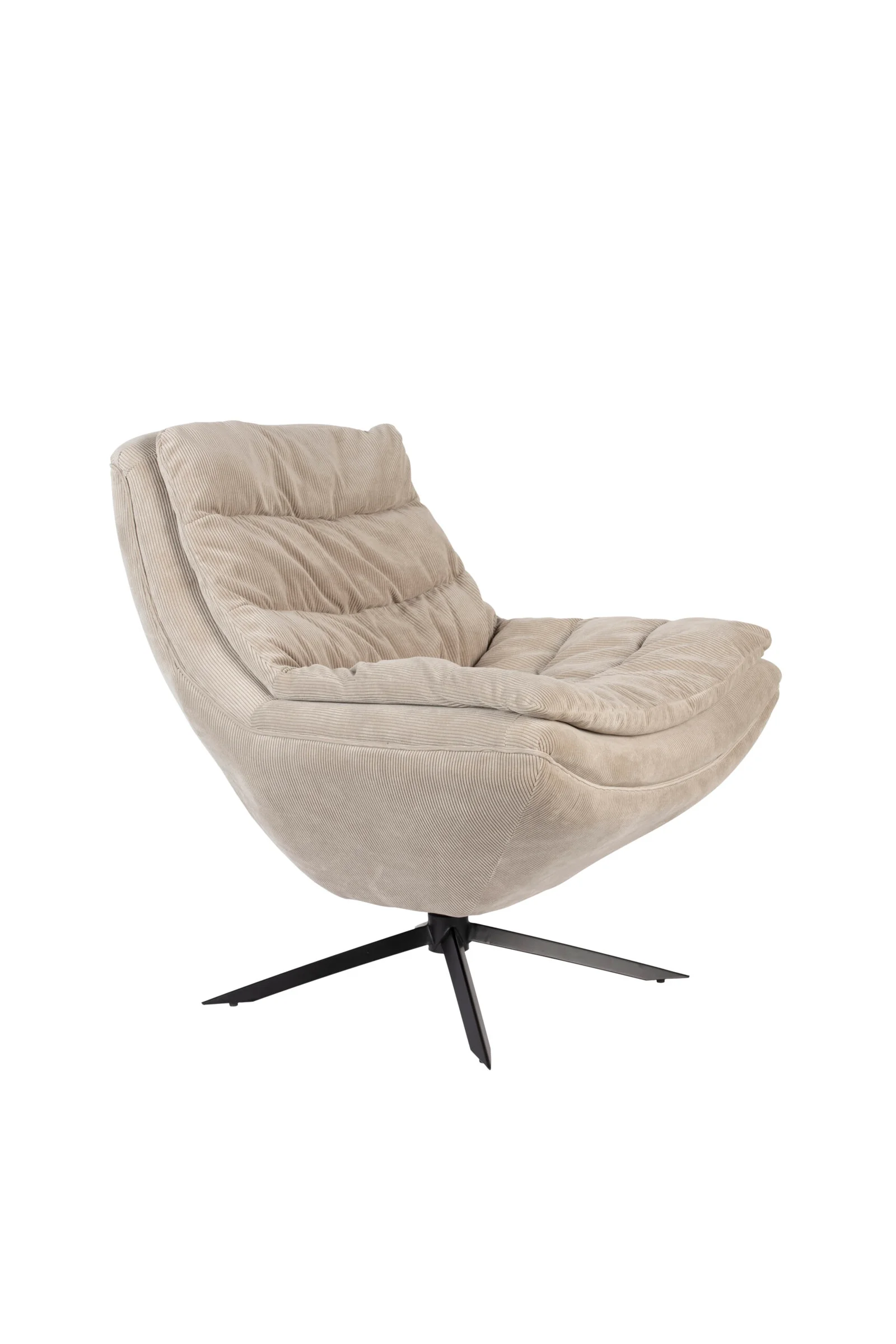 Φωτογραφία προϊόντος: zuiver Πολυθρόνα Lounge Chair Vince Beige Fr 81x69x82cm