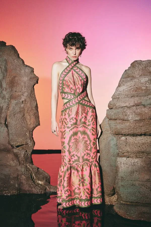 Φωτογραφία προϊόντος: Lace DRESS M-8407 KHAKI