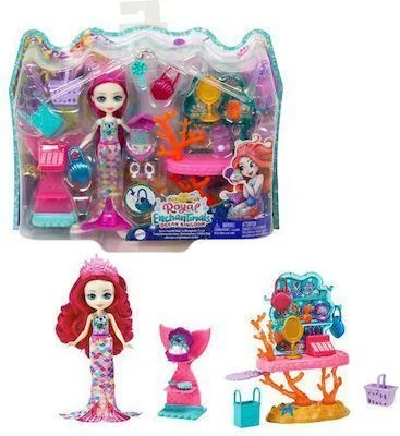 Φωτογραφία προϊόντος: Enchantimals Γοργόνα Ocean Kingdom Ocean Treasures Shop Doll And Accessories