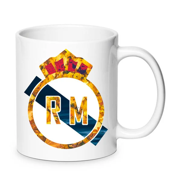 Φωτογραφία προϊόντος: Κούπα Real Madrid κεραμική 330ml λευκή no5