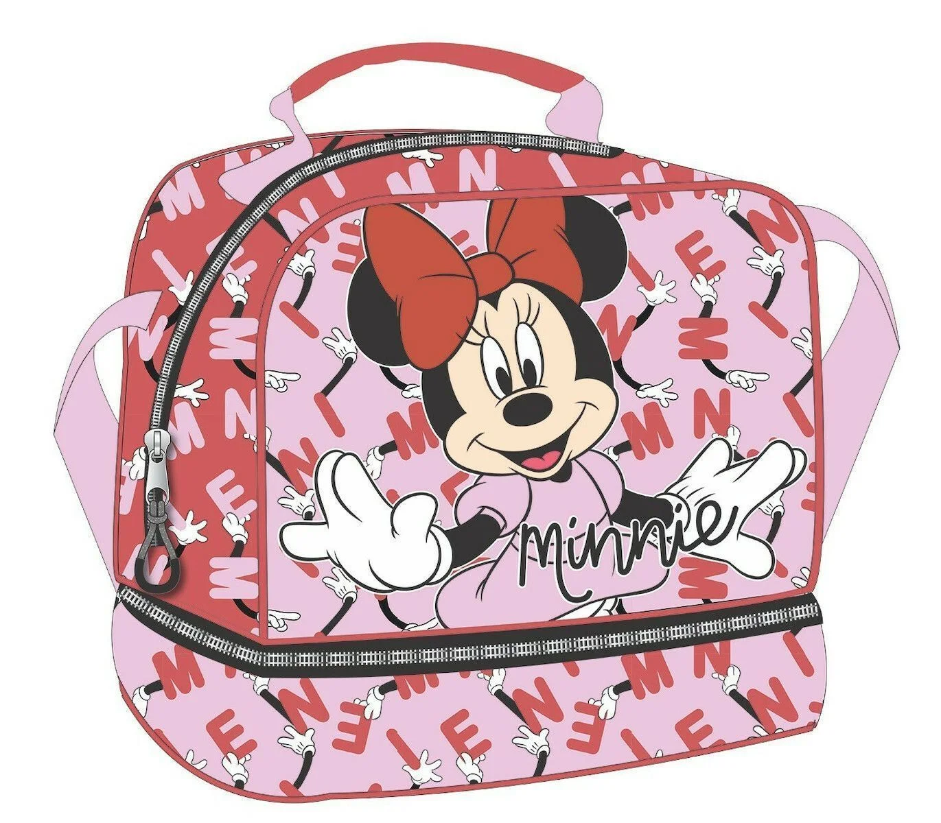Φωτογραφία προϊόντος: Minnie Mouse Ισοθερμικό Τσαντάκι Φαγητού Ώμου 4.5lt Ροζ Μ20 x Π15 x Υ21cm