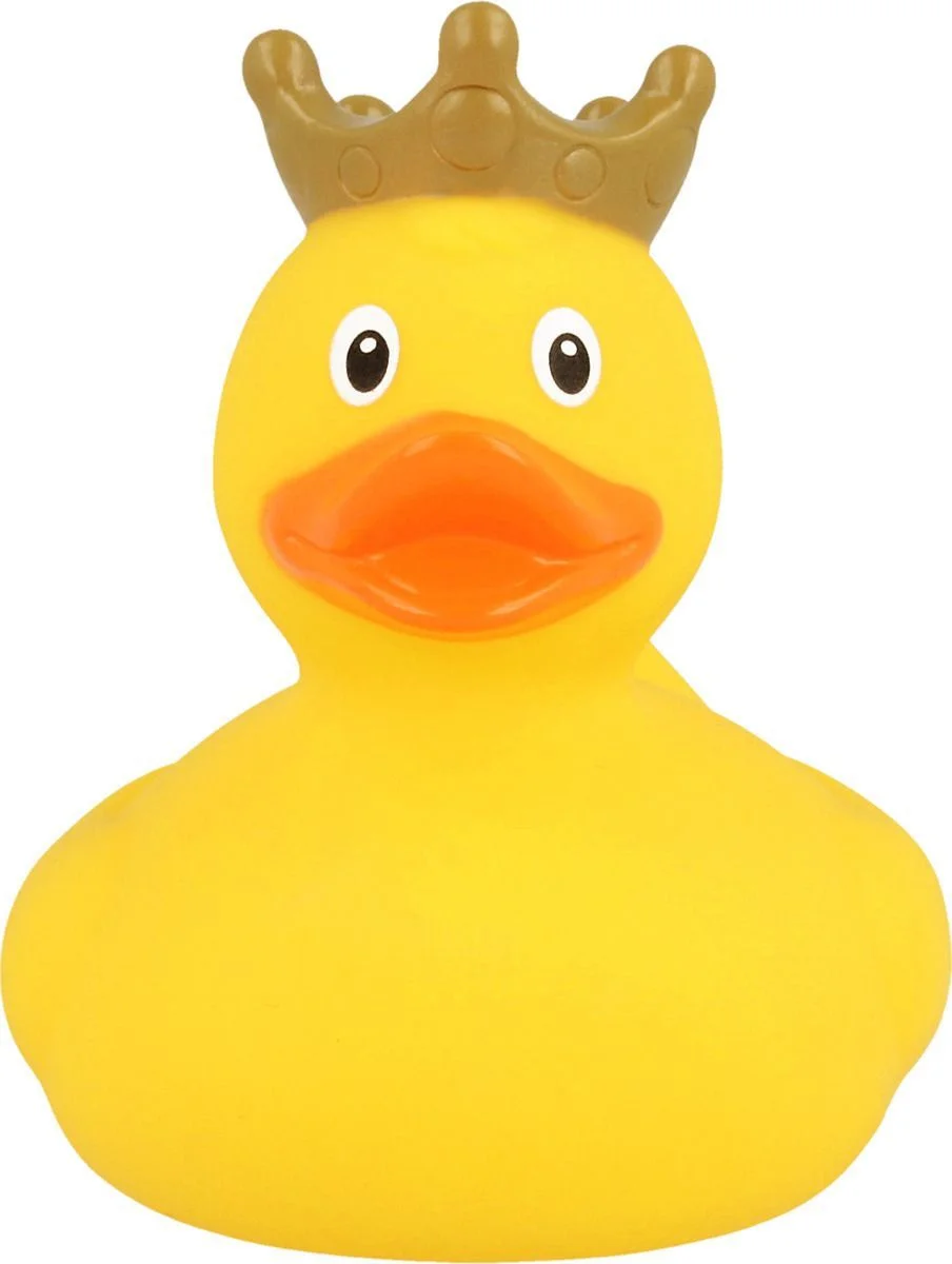 Φωτογραφία προϊόντος: Duck With A Crown Yellow Παπάκι με κορώνα