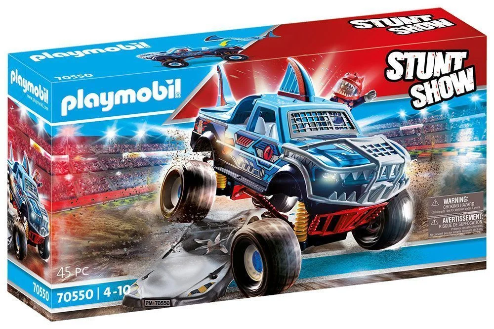 Φωτογραφία προϊόντος: Playmobil Σετ Φορτηγό Καρχαρίας Stunt Show