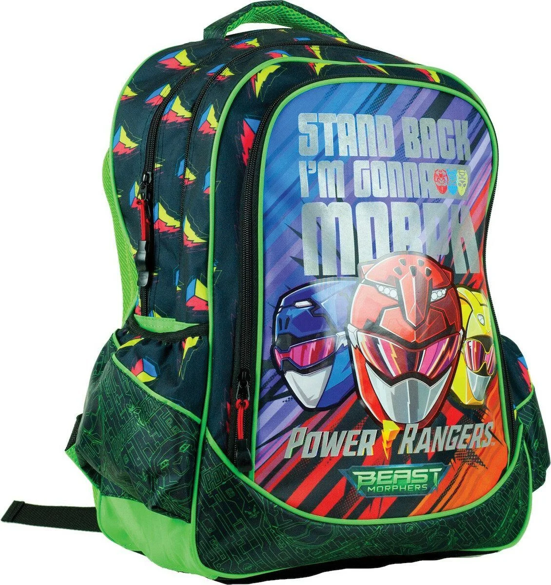 Φωτογραφία προϊόντος: Power Ranger Morphers Σχολική Τσάντα Πλάτης Δημοτικού School bag