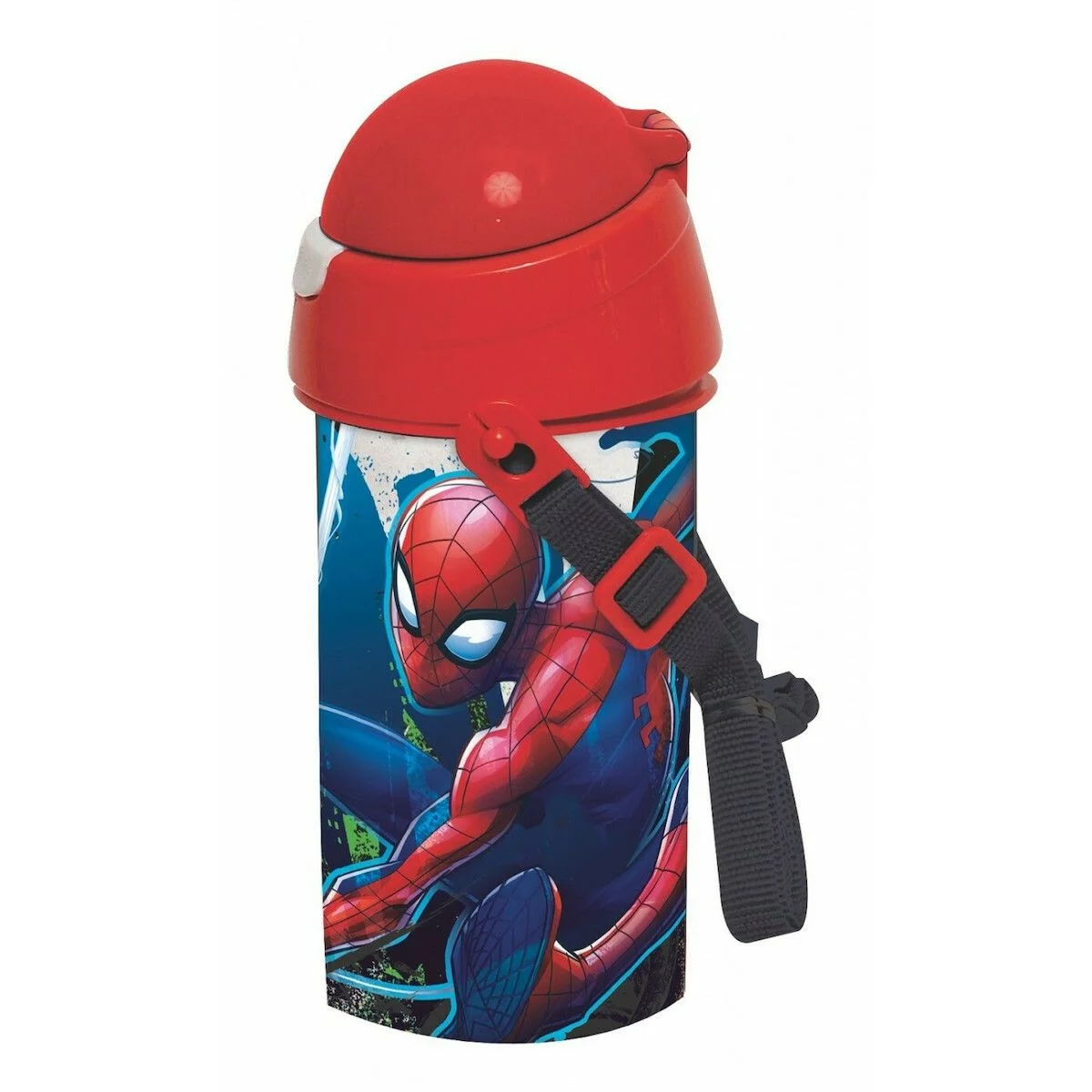 Φωτογραφία προϊόντος: Παγούρι Spiderman Classic σε Κόκκινο χρώμα PVC 500ml