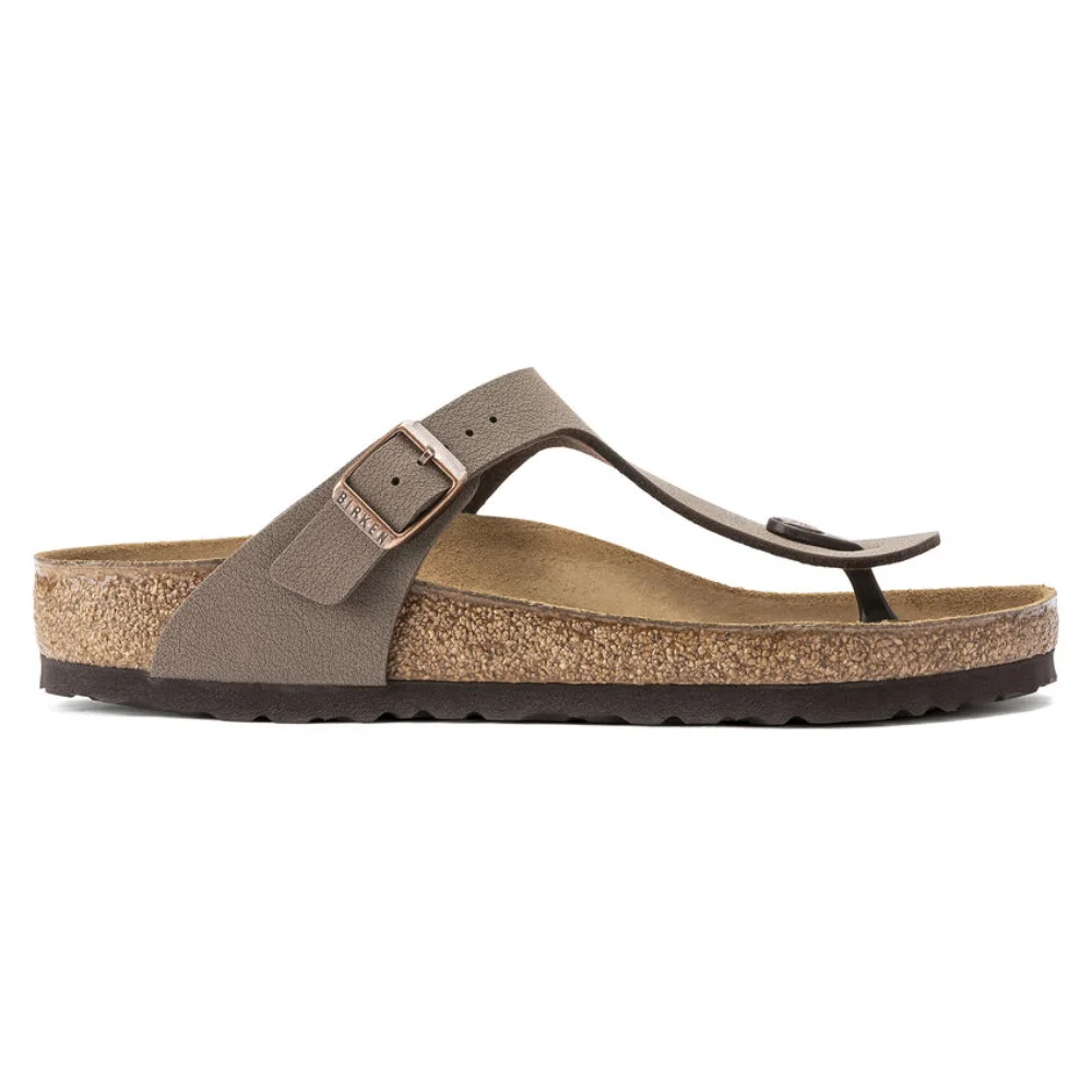 Φωτογραφία προϊόντος: Birkenstock Σαγιονάρες Unisex Birko-Flor-Nubuck(ανθεκτικό υλικό της Birkenstock-επιτρέπει την επαφή με το νερό) Καφέ BIR/GIZEH 043751 MOCCA