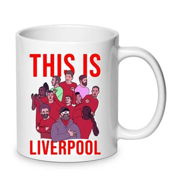 Φωτογραφία προϊόντος: Κούπα Liverpool κεραμική 330ml λευκή no3