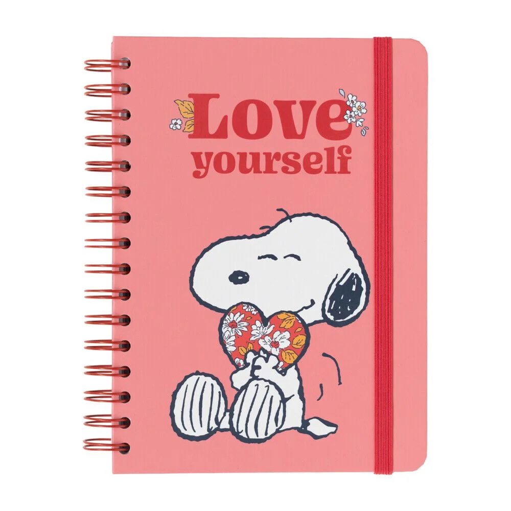 Φωτογραφία προϊόντος: Σημειωματάριο Peanuts Snoopy Love σπιράλ Α5 90 σελίδες 210x148mm