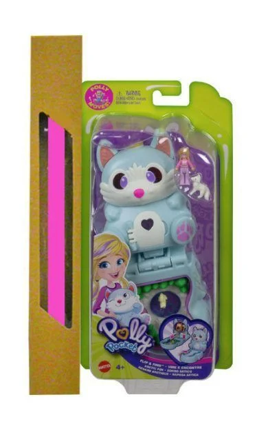 Φωτογραφία προϊόντος: Polly Pocket Mini Σετάκι Flip And Reveal Arctic Fox Και Δώρο Λαμπάδα