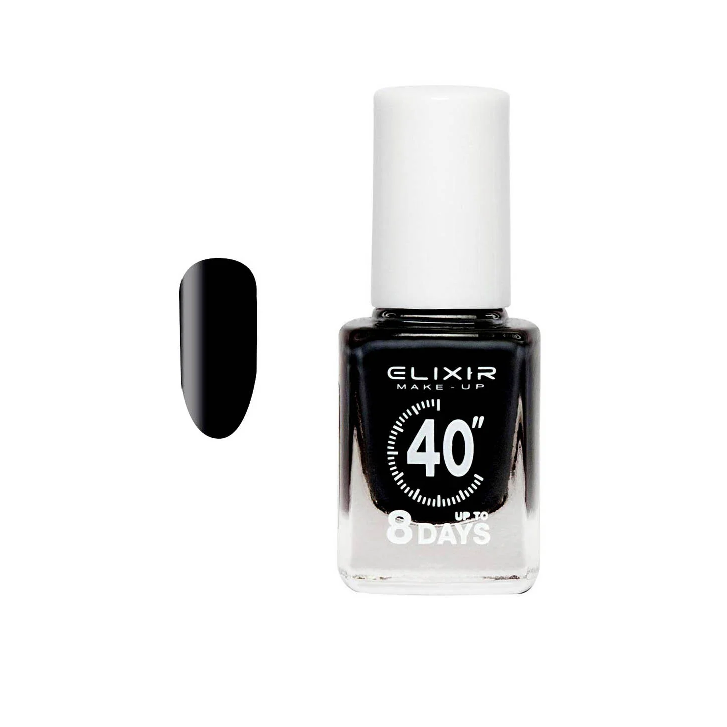 Φωτογραφία προϊόντος: Elixir Βερνίκι 40″ +amp; Up to 8 Days – #016 (Black)