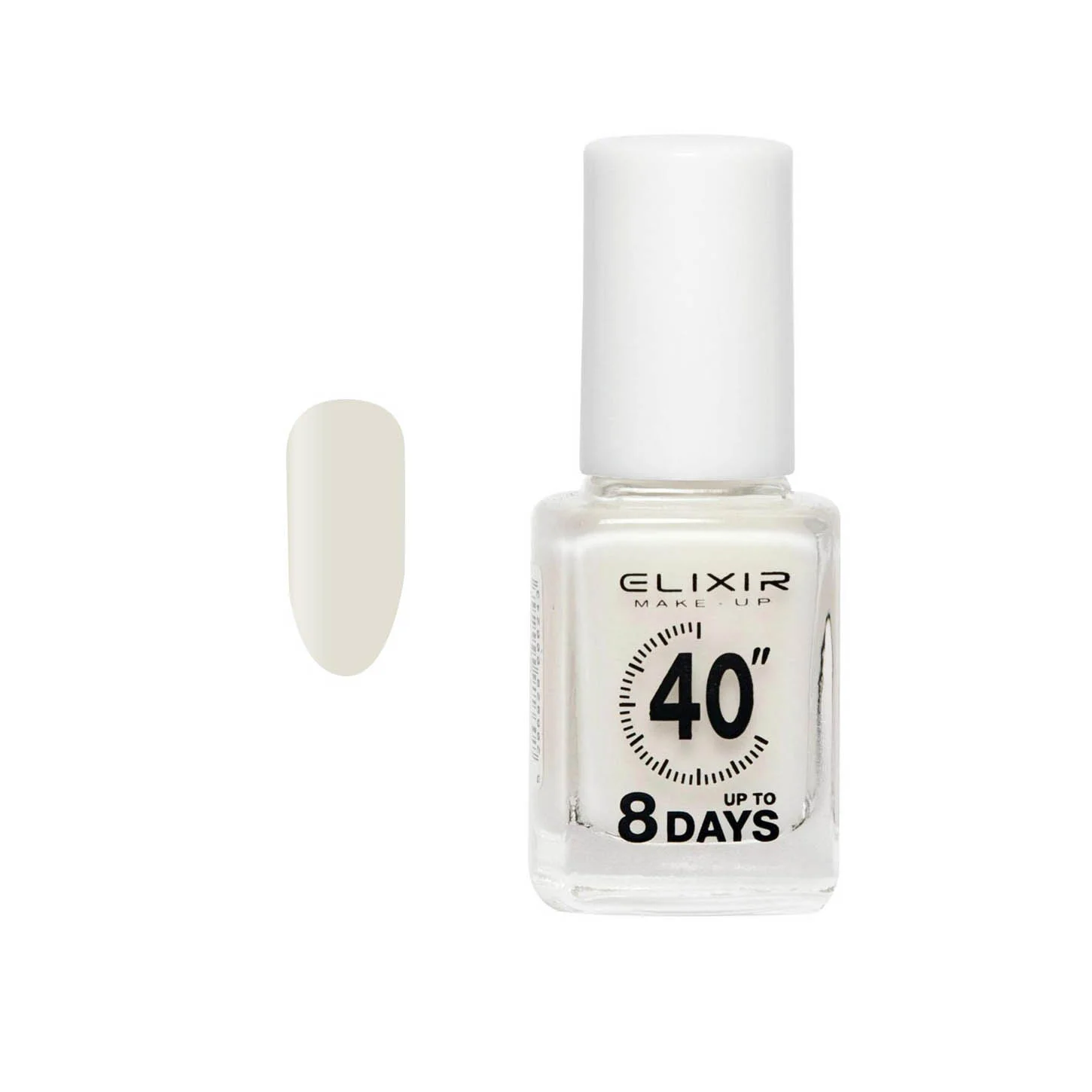 Φωτογραφία προϊόντος: Elixir Βερνίκι 40″ +amp; Up to 8 Days – #004 (Milky White)
