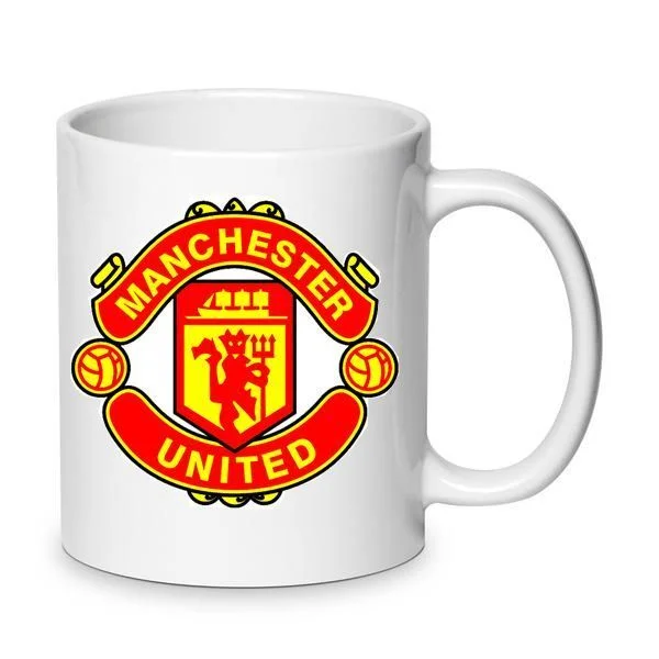 Φωτογραφία προϊόντος: Κούπα Manchester united κεραμική 330ml λευκή no1