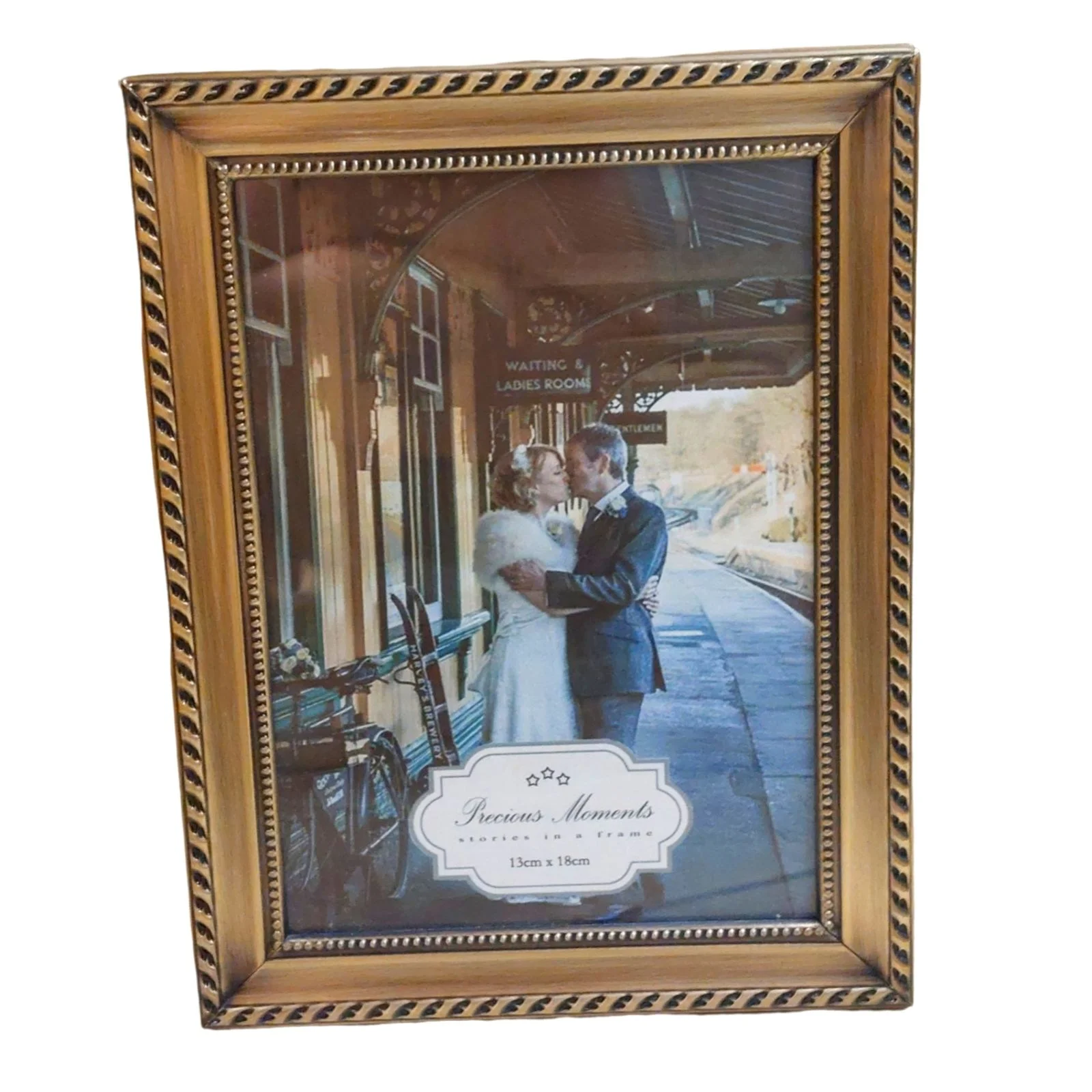 Φωτογραφία προϊόντος: Κορνίζα 13x18cm Χρυσή PVC Simple lines
