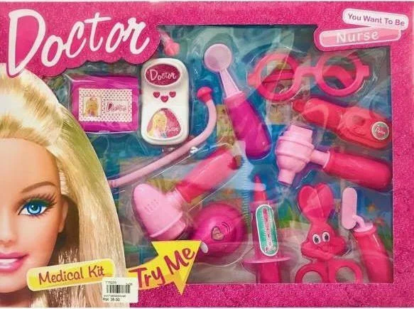 Φωτογραφία προϊόντος: Barbie Παιδικό Ιατρικό Σετ με διάφορα αξεσουάρ