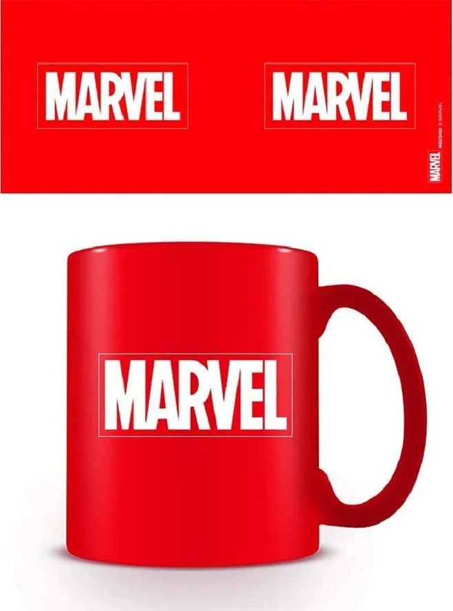 Φωτογραφία προϊόντος: Αυθεντική Marvel Logo Κούπα Κεραμική Κόκκινη 315ml
