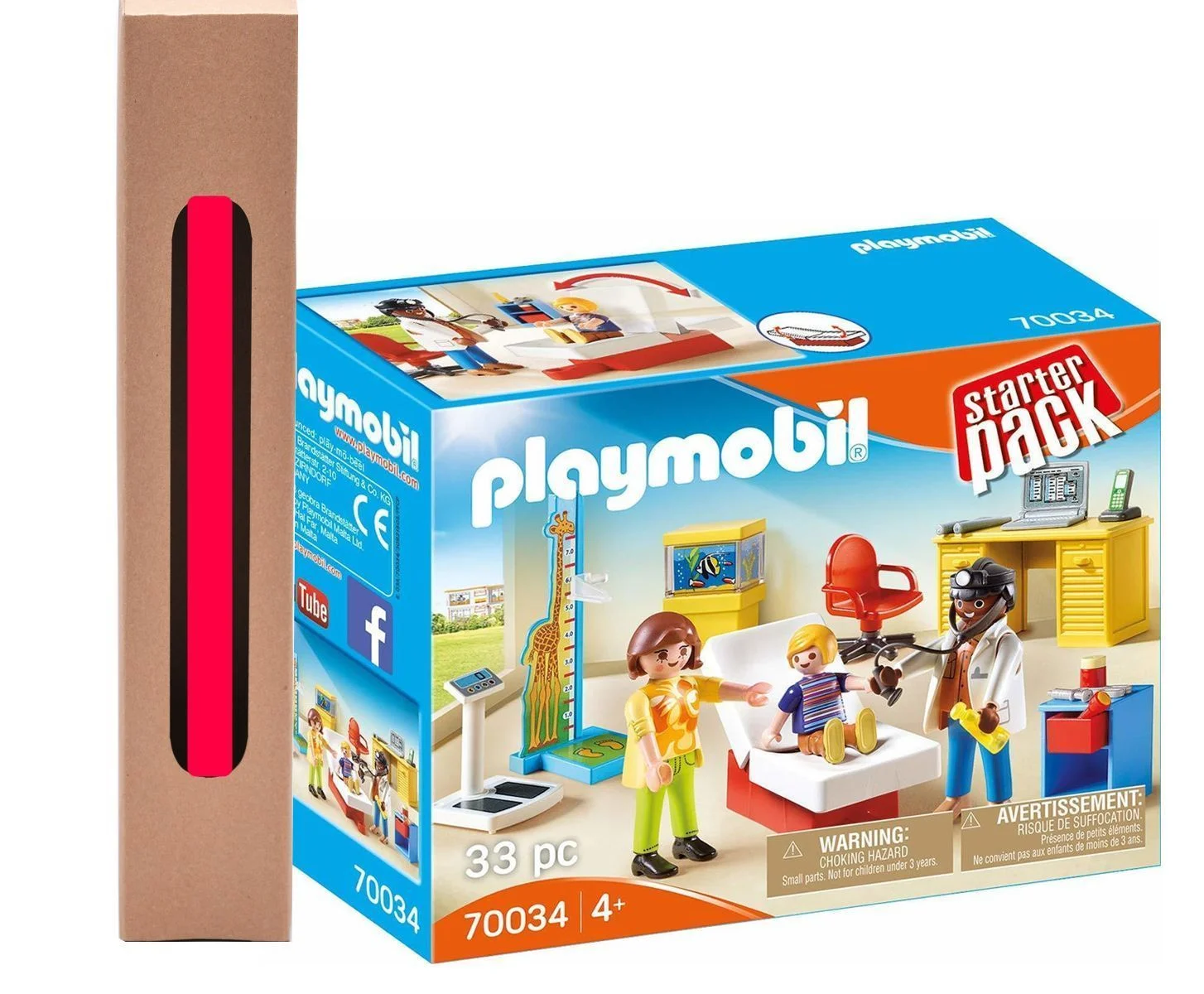 Φωτογραφία προϊόντος: Playmobil Παιδιατρείο Starter Pack: At the Pediatrician και δώρο λαμπάδα