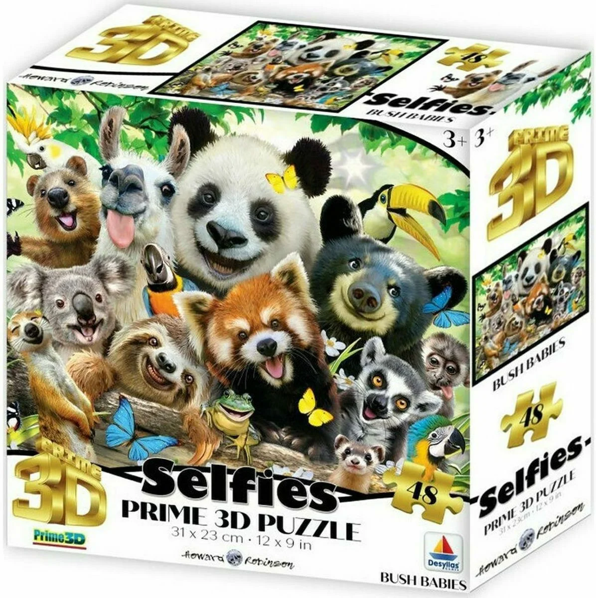 Φωτογραφία προϊόντος: SUPER 3D PUZZLE Animal Planet-Ζωάκια Μωράκια 48 ΚΟΜΜΑΤΙΑ