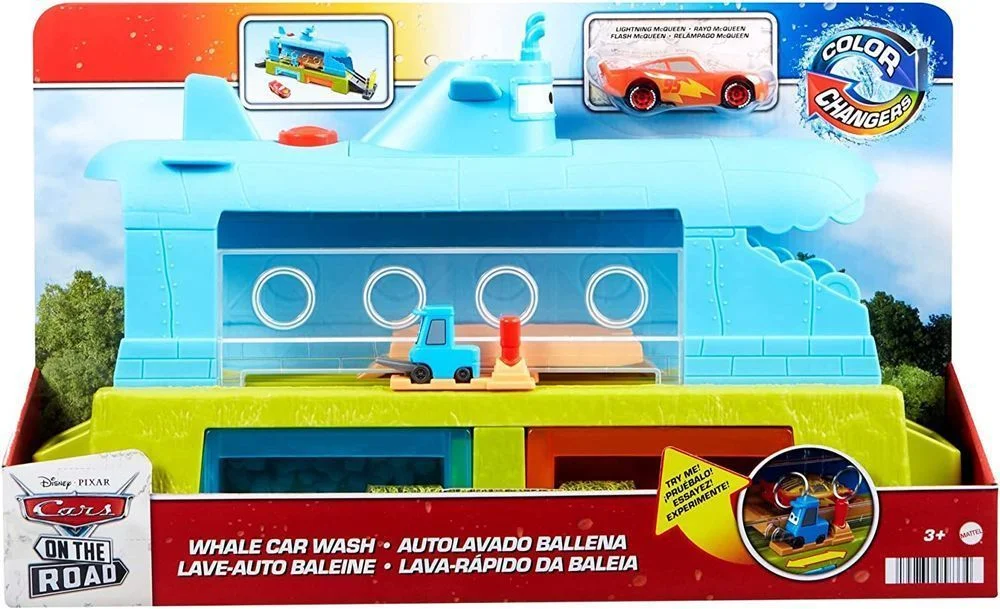 Φωτογραφία προϊόντος: Πίστα Cars color changes Whale Car Wash για 3+ Ετών
