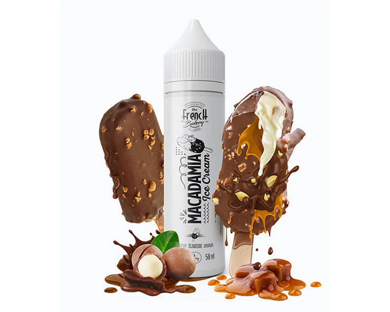 Φωτογραφία προϊόντος: French Bakery Flavour Shot Macadamia Ice Cream 12/60ml