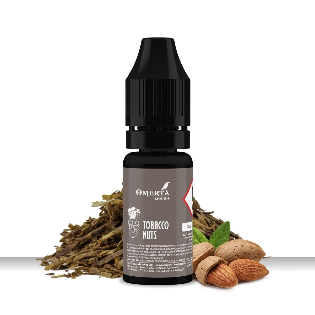 Φωτογραφία προϊόντος: Omerta Gusto Tobacco Nuts 10ml