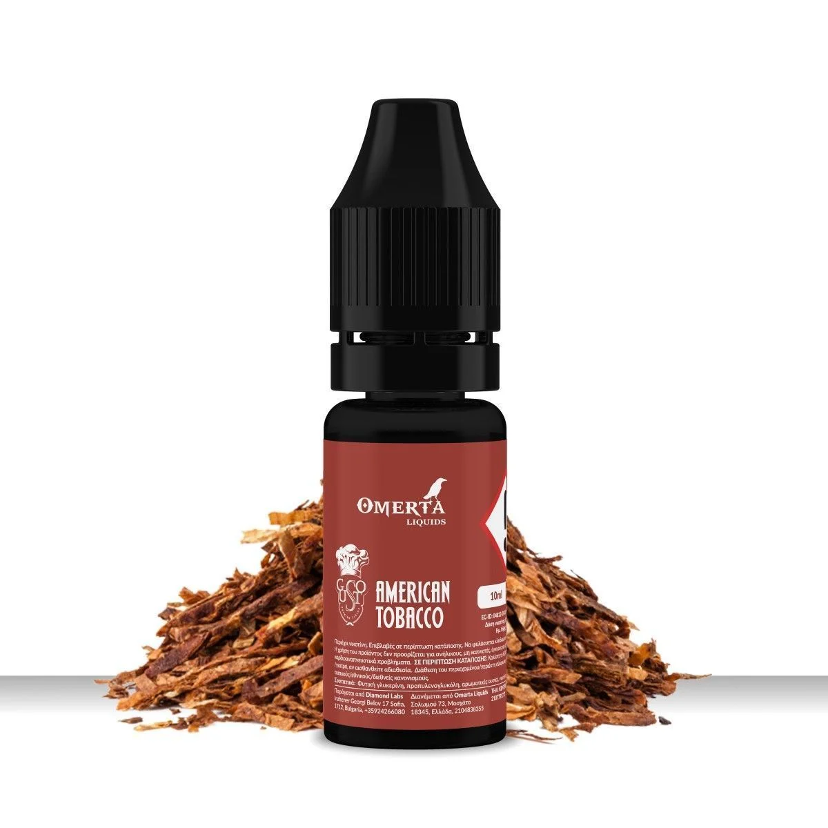 Φωτογραφία προϊόντος: Omerta Gusto American Tobacco 10ml