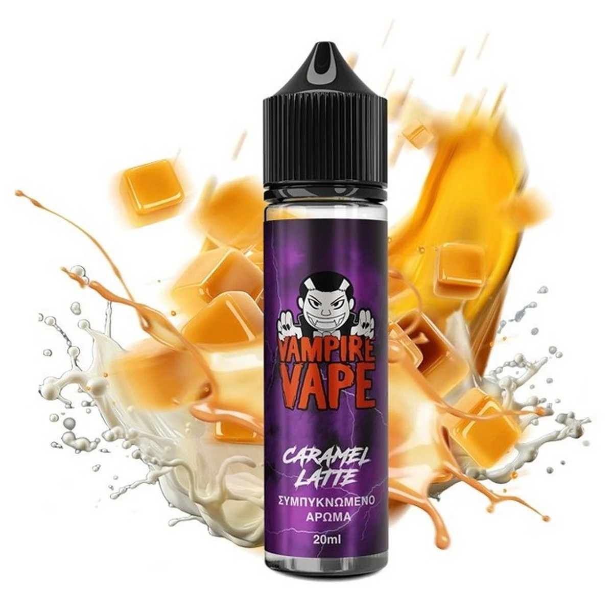 Φωτογραφία προϊόντος: Vampire Vape Flavour Shot Caramel Latte 60ml