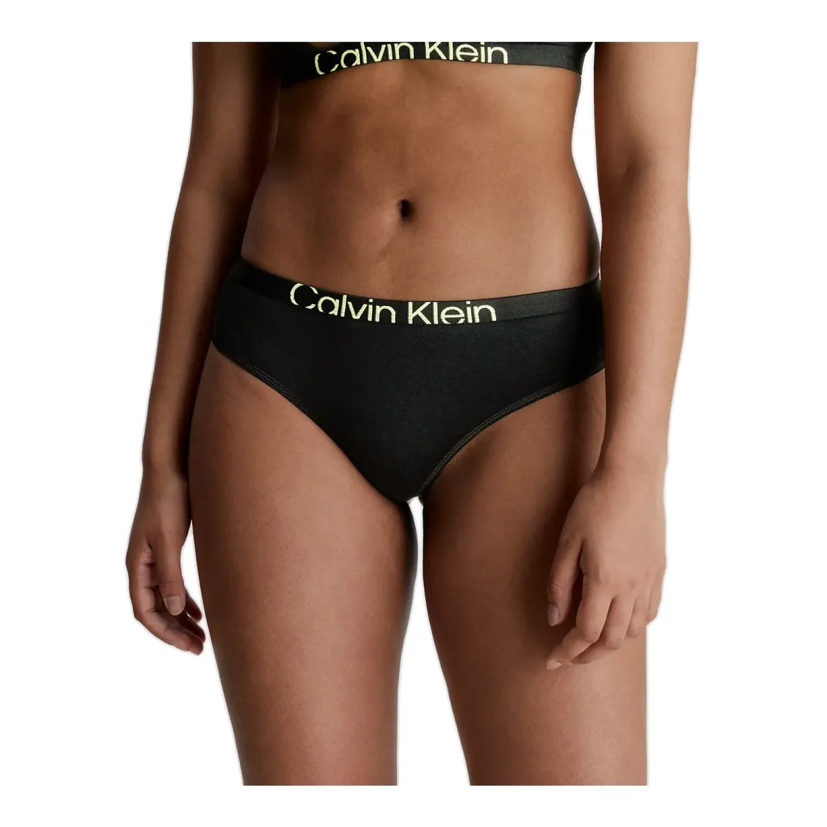 Φωτογραφία προϊόντος: Calvin Klein Γυναικείο String Thong Future Shift, Χρώμα Μαύρο