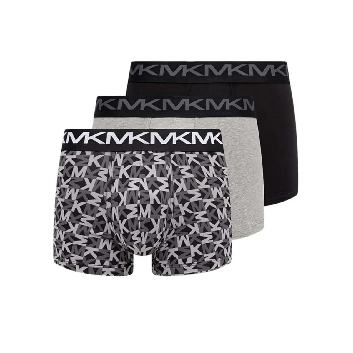 Φωτογραφία προϊόντος: MICHAEL KORS Ανδρικό Boxer Stretch Factor Cotton - Τριπλό Πακέτο, Χρώμα Heather Grey
