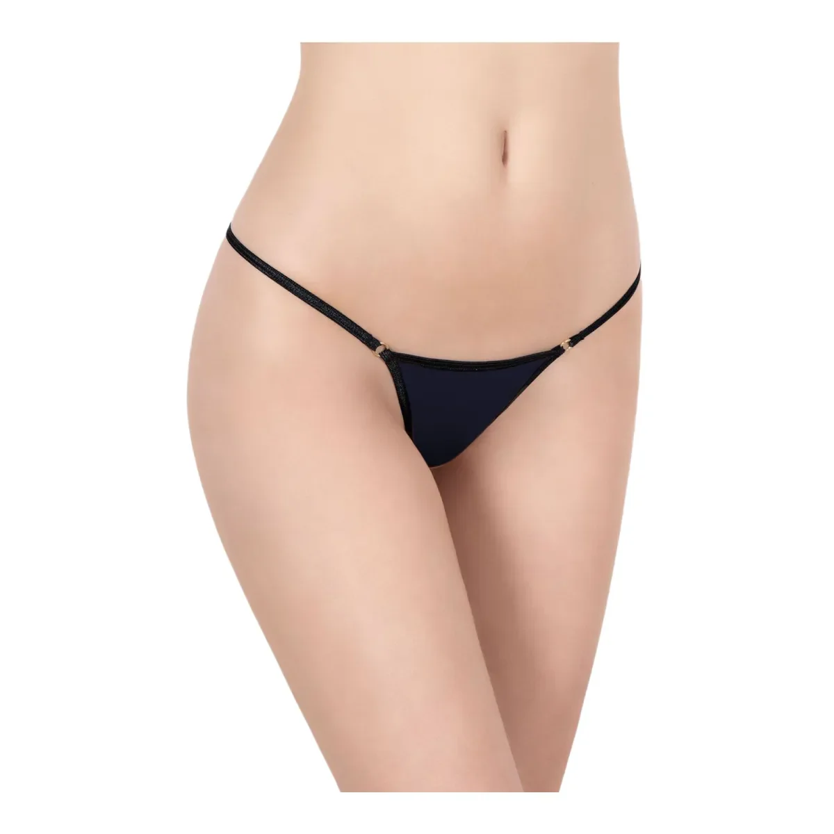 Φωτογραφία προϊόντος: FMS Γυναικείο Micro G-String Σατέν, Χρώμα Μπλε