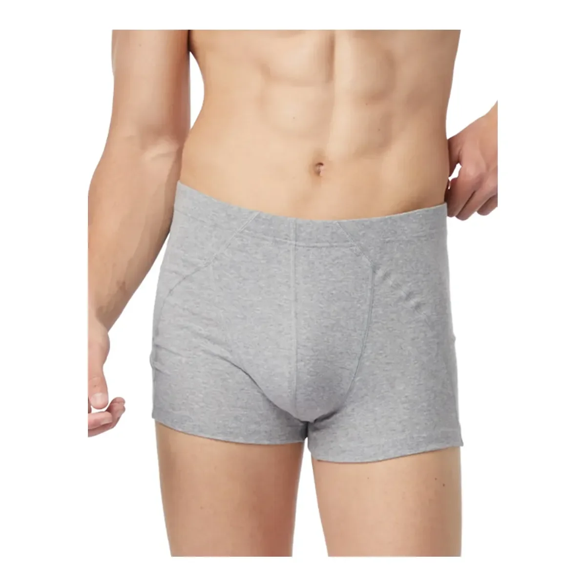 Φωτογραφία προϊόντος: Minerva Ανδρικό Boxer Comfort - Διπλό Πακέτο, Χρώμα Γκρι Μελ.Σκ.