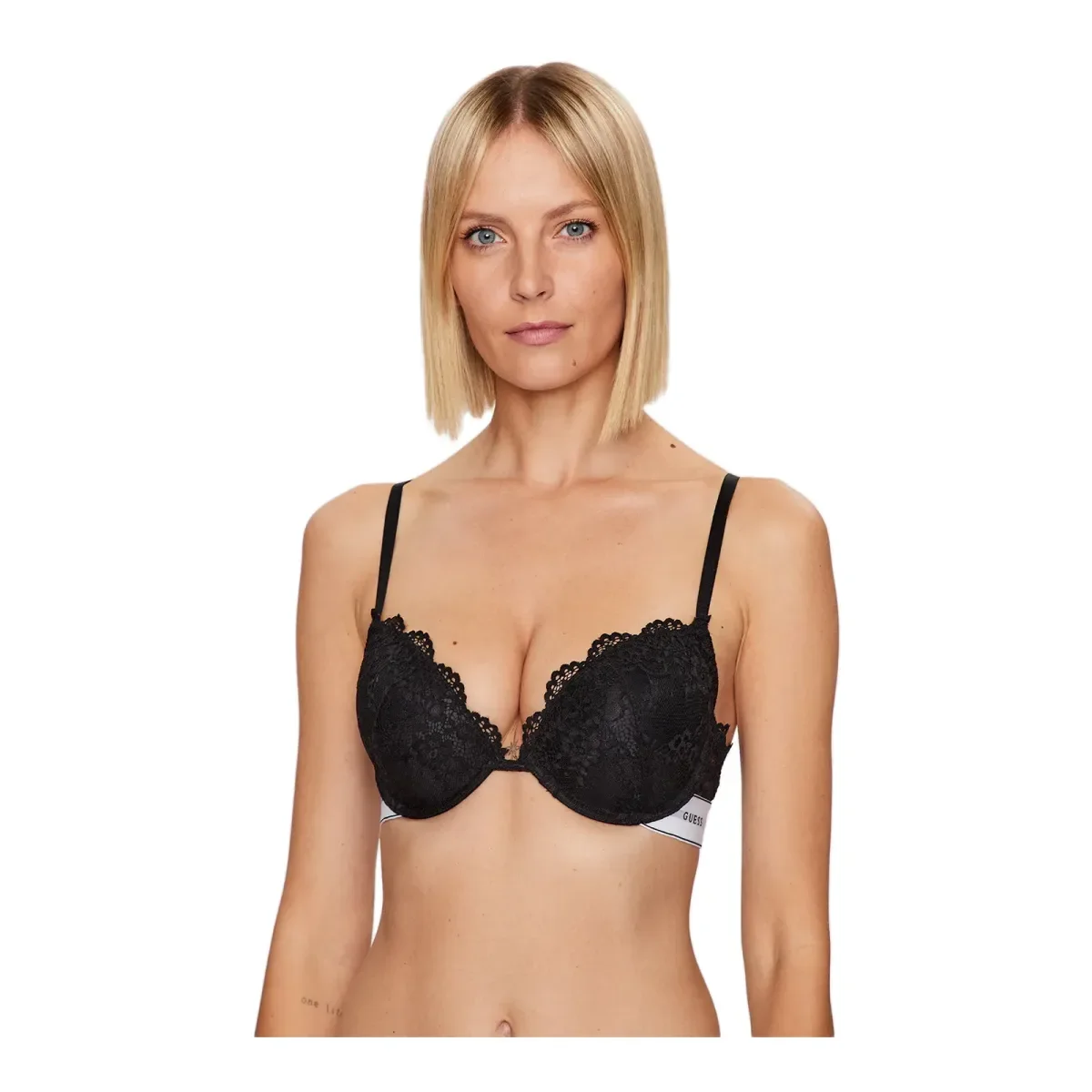 Φωτογραφία προϊόντος: Guess Γυναικείο Σουτιέν Push-Up Lace Belle, Χρώμα Jet Black A996