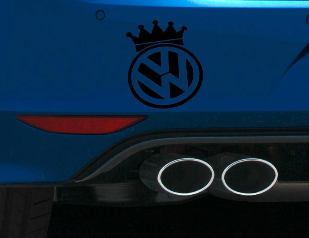 Φωτογραφία προϊόντος: Αυτοκόλλητο Vw Crown