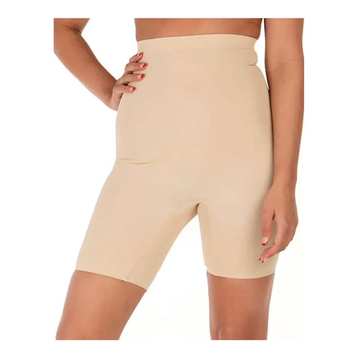 Φωτογραφία προϊόντος: FMS Secret Weapon Γυναικείο Λαστέξ Skinny Shorts, Χρώμα Μπεζ
