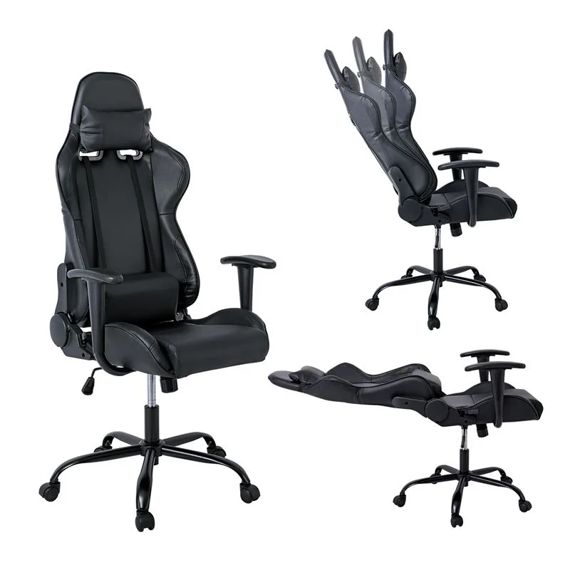 Φωτογραφία προϊόντος: BF8350 Gaming Πολυθρόνα Γραφείου, Ανάκλιση Πλάτης έως 90°, Pu Μαύρο
