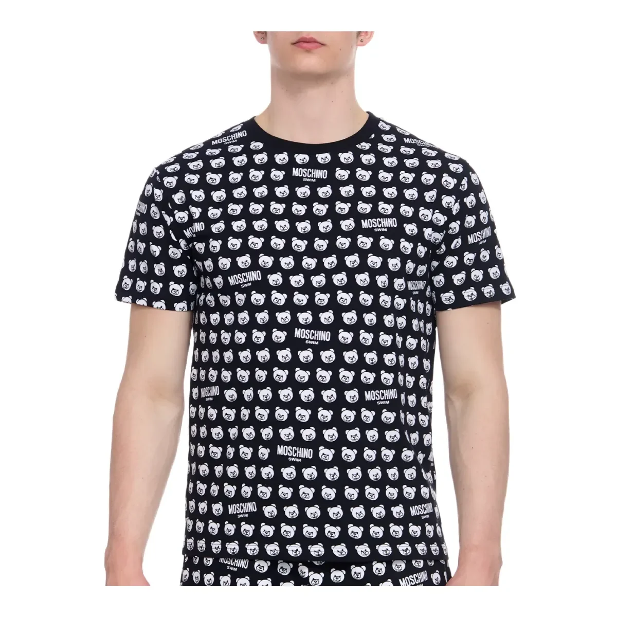 Φωτογραφία προϊόντος: Moschino Ανδρικό T-Shirt Teddy Bear Crewneck, Χρώμα Μαύρο
