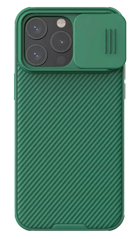 Φωτογραφία προϊόντος: NILLKIN θήκη CamShield Pro για iPhone 15 Pro Max, πράσινη