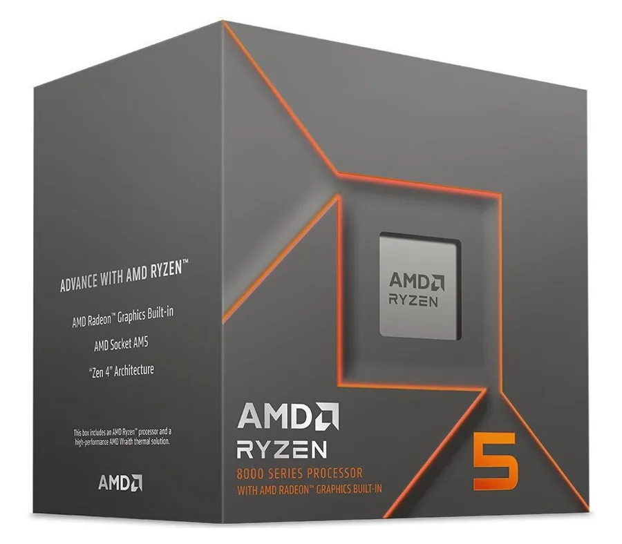 Φωτογραφία προϊόντος: AMD CPU Ryzen 5 8500G, 3.5GHz, 6 Cores, AM5, 22MB, Wraith cooler
