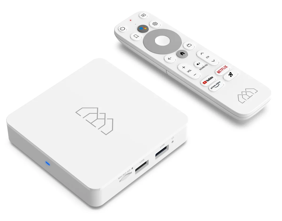 Φωτογραφία προϊόντος: HOMATICS TV Box R Lite 4K, 2/32GB, WiFi, Google πιστοποίηση, Android 12
