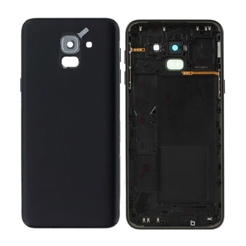 Φωτογραφία προϊόντος: OEM Πίσω Καπάκι για Samsung Galaxy J6 2018 J600F - Χρώμα: Μαύρο